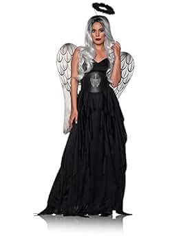 トリートユアセルフ angel wings long dress black Extra Large Black Feather Angel Wings | Giant Dark Angel